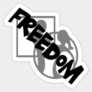 LL Freedom Sticker